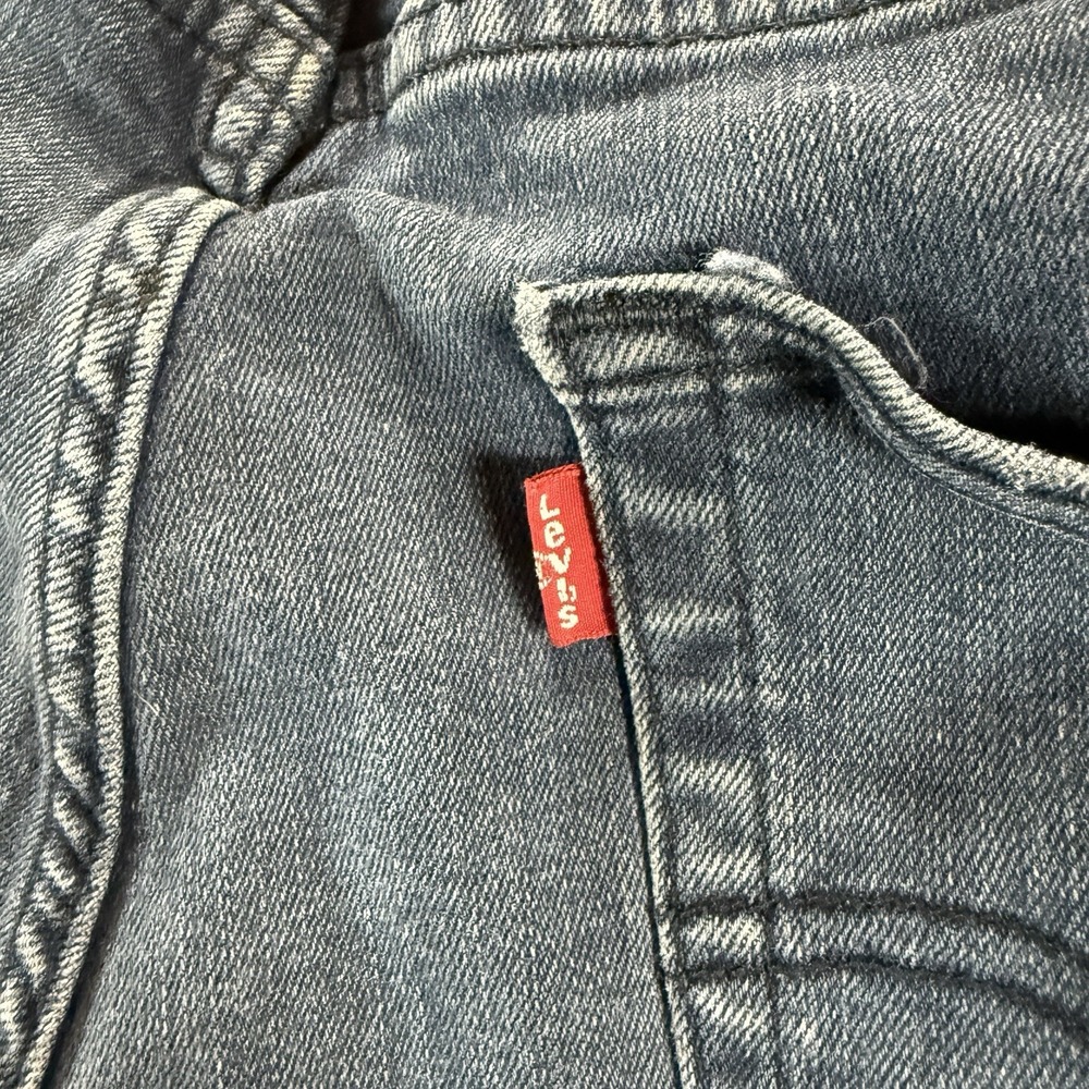 Levi's Men's 514 Straight Leg Jeans W33 L32 Blue Denim Mid Rise Classic Fit - Picture 8 of 11